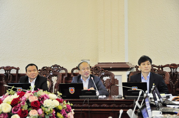 Phiên họp Ban thường vụ Đảng ủy Bộ Tư pháp tháng 12/2016