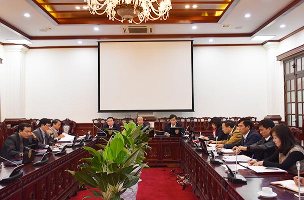 Phiên họp Ban Thường vụ Đảng ủy Bộ Tư pháp tháng 11/2017