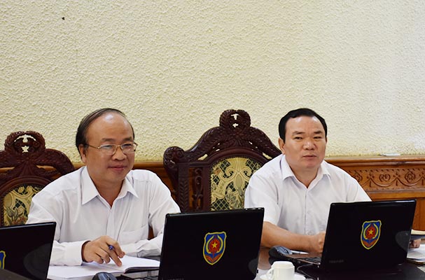 Phiên họp Ban Thường vụ Đảng ủy Bộ Tư pháp tháng 8/2018