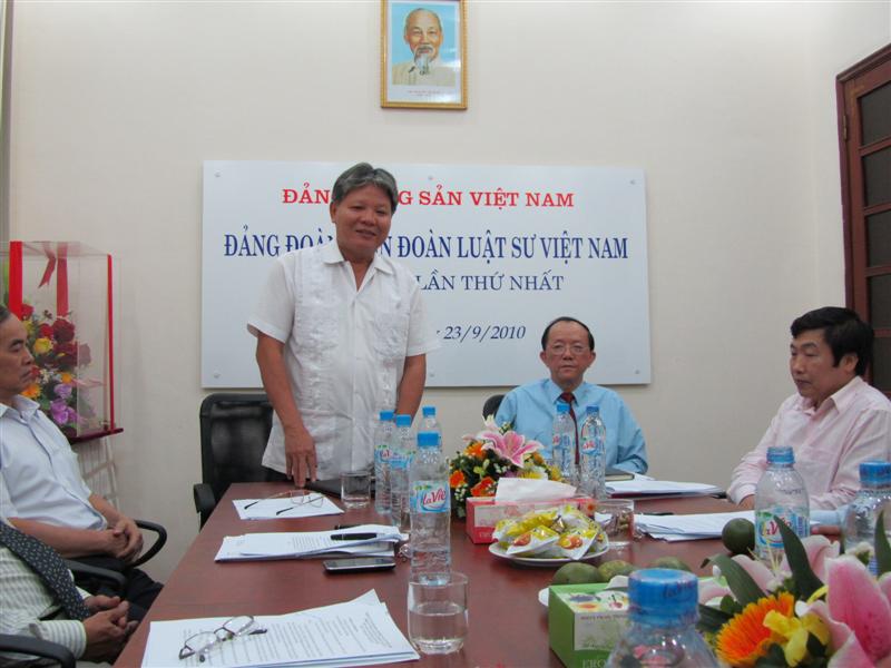 Ra mắt Đảng Đoàn của Liên đoàn Luật sư Việt Nam