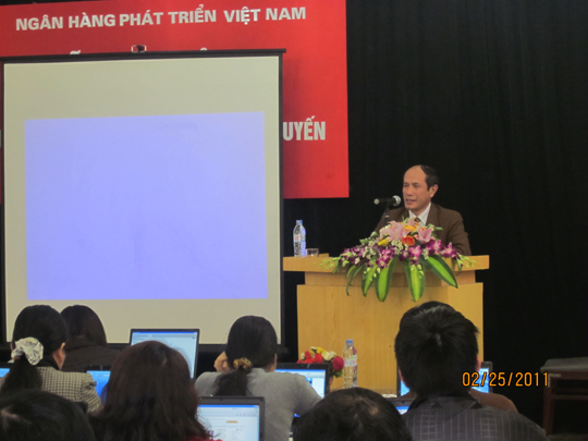 Cục Đăng ký quốc gia GDBĐ phối hợp với Ngân hàng phát triển Việt Nam tổ chức tập huấn pháp luật và kỹ năng thực hiện đăng ký GDBĐ