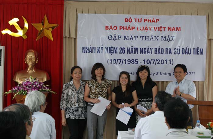 Báo Pháp luật Việt Nam kỷ niệm 26 năm thành lập