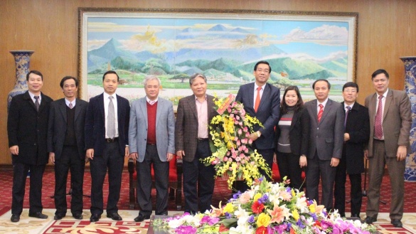 Bộ trưởng Hà Hùng Cường dâng hương tưởng niệm các Vua Hùng và thăm, chúc Tết tại tỉnh Vĩnh Phúc, Phú Thọ