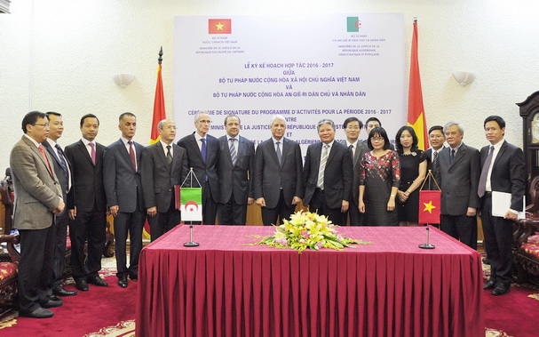 Củng cố, phát triển quan hệ hợp tác tư pháp giữa Việt Nam – Angieri