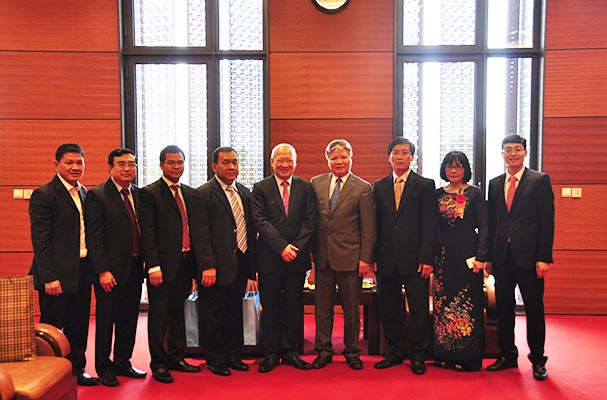 Bộ trưởng Hà Hùng Cường tiếp các đoàn khách quốc tế trong dịp kỷ niệm 70 năm ngày Truyền thống Ngành Tư pháp