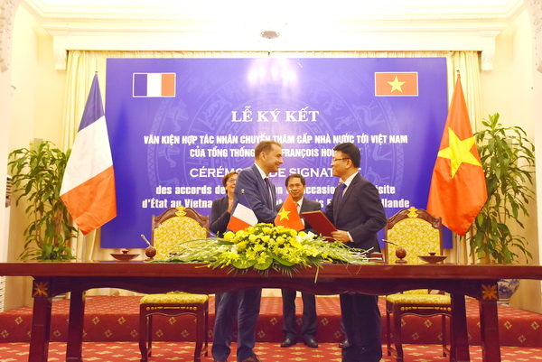 Việt Nam – Pháp: Ký kết các văn kiện hợp tác trong lĩnh vực pháp luật và tư pháp