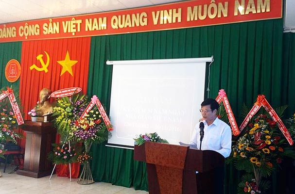 TC Luật Buôn Ma Thuột: Tọa đàm kỷ niệm 34 năm ngày Nhà giáo Việt Nam