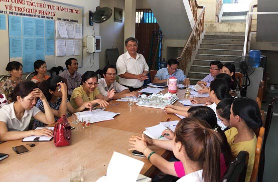 Quảng Nam: Trung tâm Trợ giúp pháp lý Nhà nước tỉnh sơ kết công tác 6 tháng đầu năm