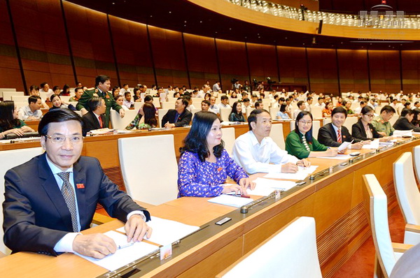 Quốc hội thông qua cơ cấu tổ chức Chính phủ khóa mới