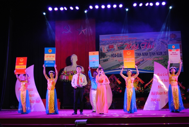 Ninh Bình: Tổ chức thành công chung kết Hội thi hòa giải viên giỏi cấp tỉnh
