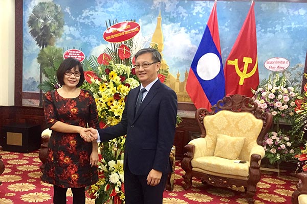 Bộ Tư pháp Việt Nam chúc mừng 42 năm Quốc khánh nước CHDCND Lào