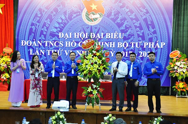 Đại hội Đại biểu Đoàn Thanh niên Bộ Tư pháp nhiệm kỳ 2017 – 2022