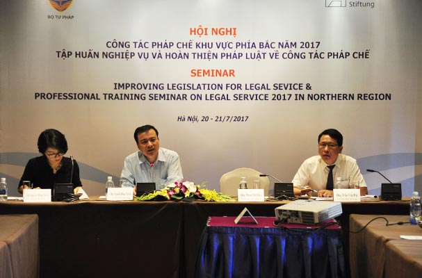 Hội nghị công tác pháp chế khu vực phía Bắc năm 2017