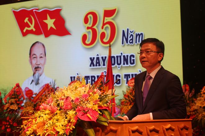 Bộ trưởng Lê Thành Long dự Lễ kỷ niệm 35 năm ngày thành lập Sở Tư pháp Bắc Giang