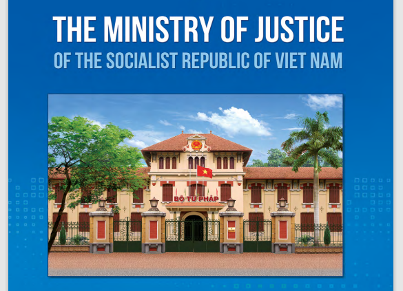 Publication of the English brochure of the Ministry of Justice to celebrate the 75th anniversary of Vietnam Day of Justice (28/8/1945 – 28/8/ 2020)