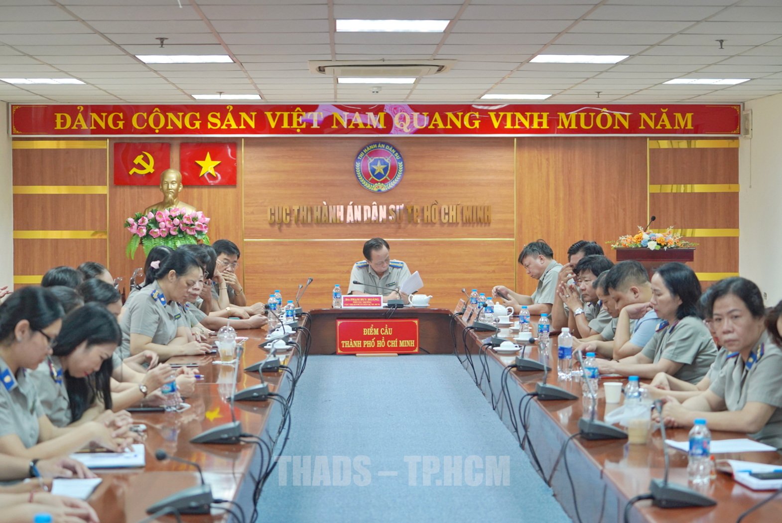 Thành phố Hồ Chí Minh: Triển khai Chương trình hành động  số 87-Ctr/BCSĐ  của Ban cán sự đảng Bộ Tư pháp về phòng, chống tham nhũng, tiêu cực  trong THADS giai đoạn 2023 - 2026