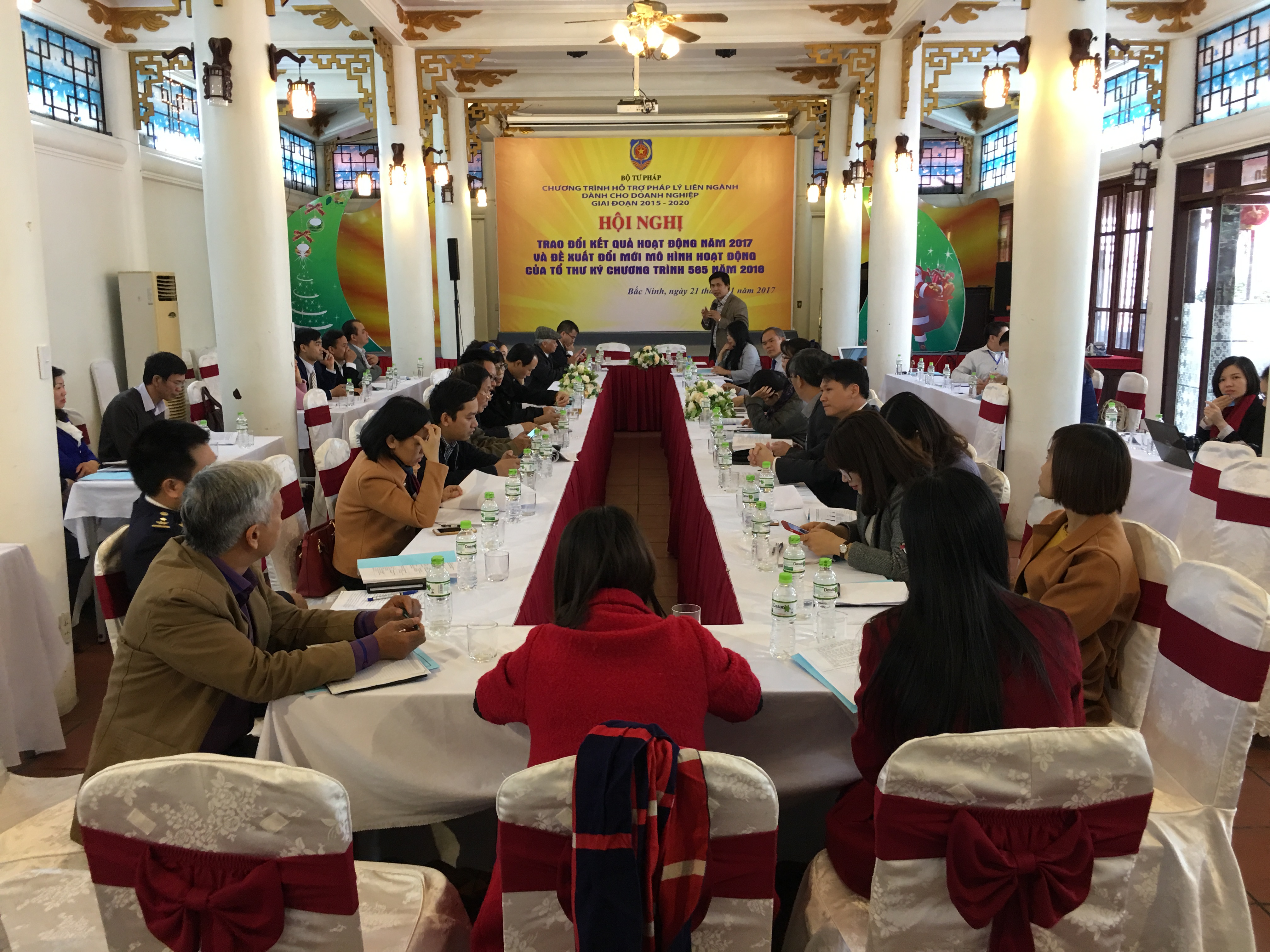 HỘI NGHỊ TRAO ĐỔI KẾT QUẢ HOẠT ĐỘNG NĂM 2017 VÀ ĐỀ XUẤT ĐỔI MỚI MÔ HÌNH HOẠT ĐỘNG CỦA TỔ THƯ KÝ CHƯƠNG TRÌNH 585