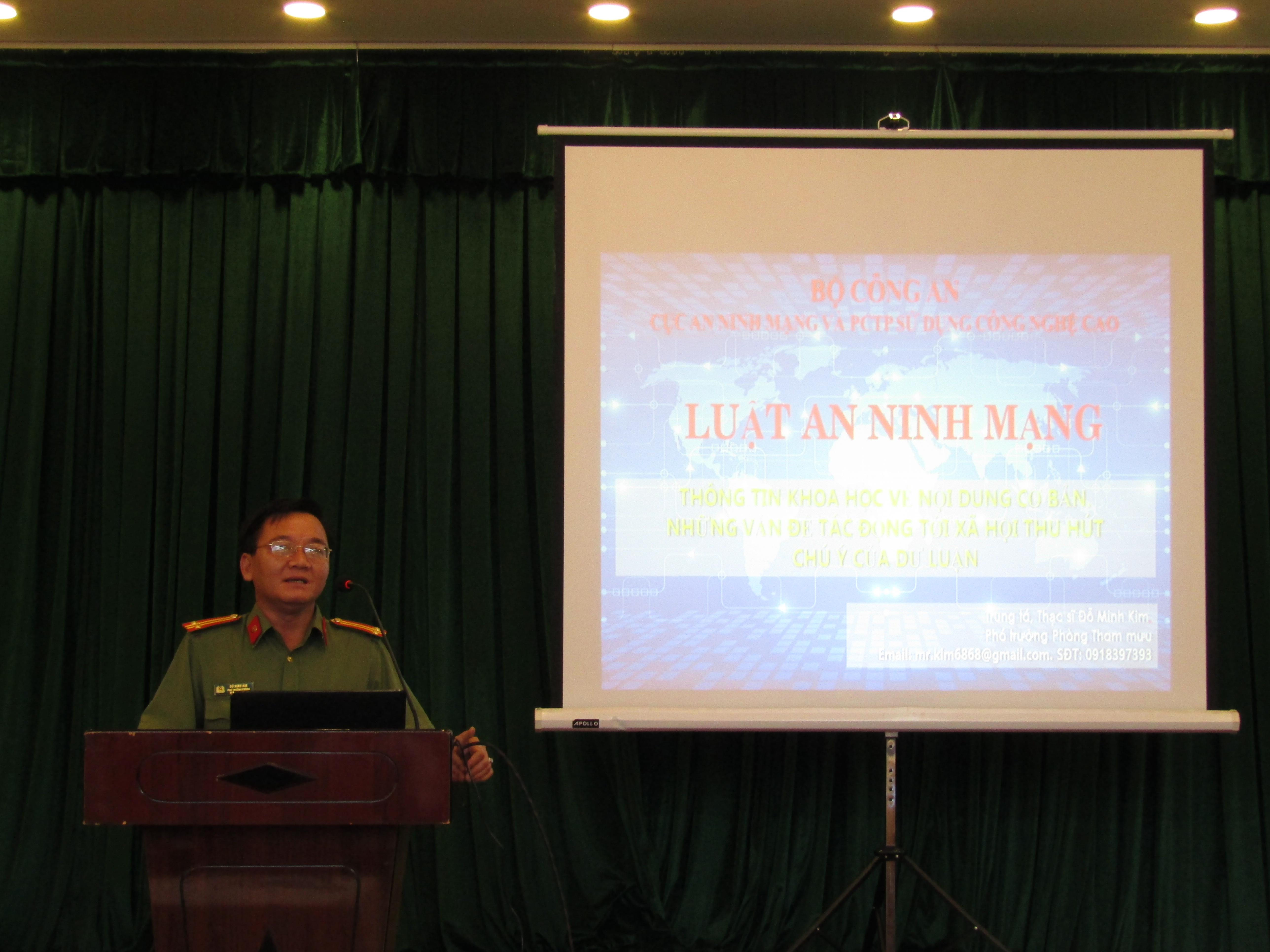 LỚP BỒI DƯỠNG KỸ NĂNG, NGHIỆP VỤ CHO CÁN BỘ PHÁP CHẾ DOANH NGHIỆP VÀ NHỮNG NỘI DUNG VỀ LUẬT AN NINH MẠNG NĂM 2018