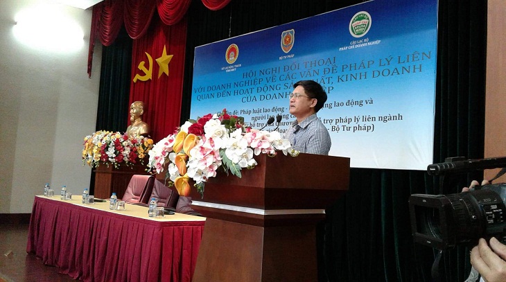 HỘI NGHỊ ĐỐI THOẠI VỚI DOANH NGHỆP VỀ PHÁP LUẬT LAO ĐỘNG TẠI BÀ RỊA - VŨNG TÀU