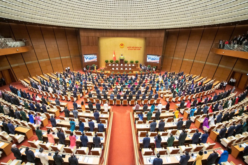 Khai mạc trọng thể Kỳ họp thứ 9, Quốc hội khóa XV
