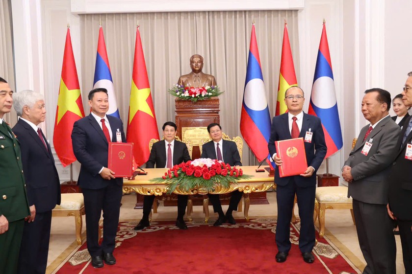 Việt Nam – Lào: Tiếp tục tăng cường quan hệ hợp tác hữu nghị truyền thống trong lĩnh vực pháp luật và tư pháp