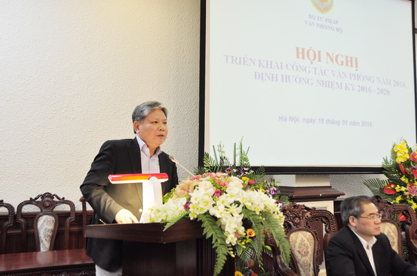 Hội nghị triển khai công tác văn phòng năm 2016, định hướng nhiệm kỳ 2016 – 2020