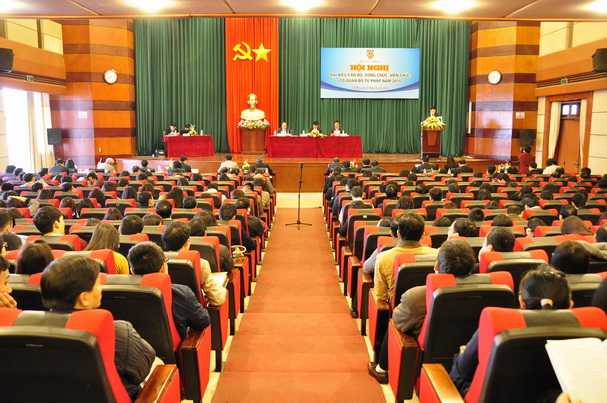 Hội nghị đại biểu cán bộ, công chức, viên chức cơ quan Bộ Tư pháp