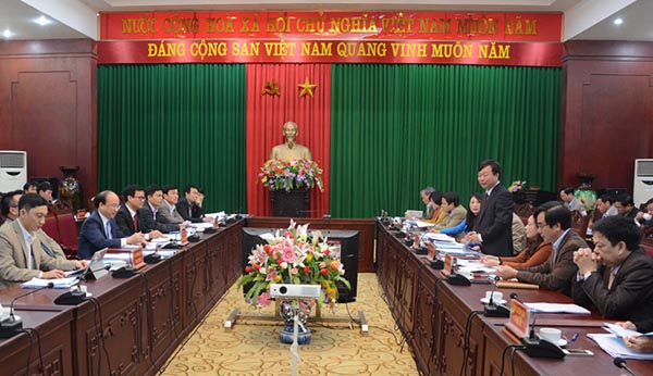 Thứ trưởng Phan Chí Hiếu làm việc tại tỉnh Phú Thọ
