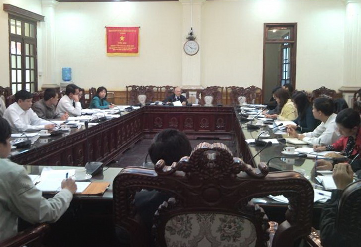 Họp chuẩn bị cho phiên họp lần thứ nhất Ban Chỉ đạo thực hiện đề án “Đổi mới và nâng cao hiệu quả hoạt động giám định tư pháp” ở cấp Trung ương