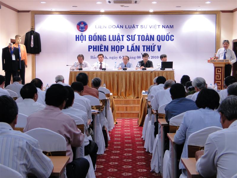 Phiên họp lần thứ V Hội đồng luật sư toàn quốc