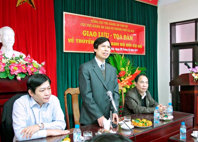 Giao lưu – Tọa đàm về truyền thống anh bộ đội cụ Hồ