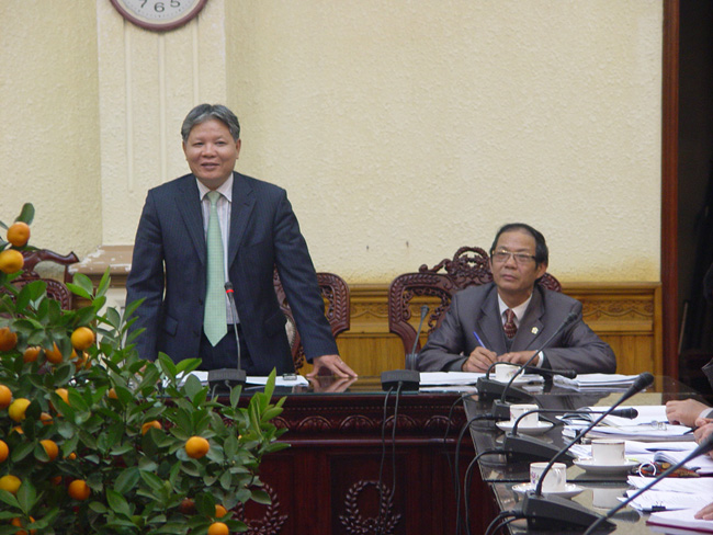 Hội nghị triển khai công tác năm 2011 của Vụ Thi đua - Khen thưởng