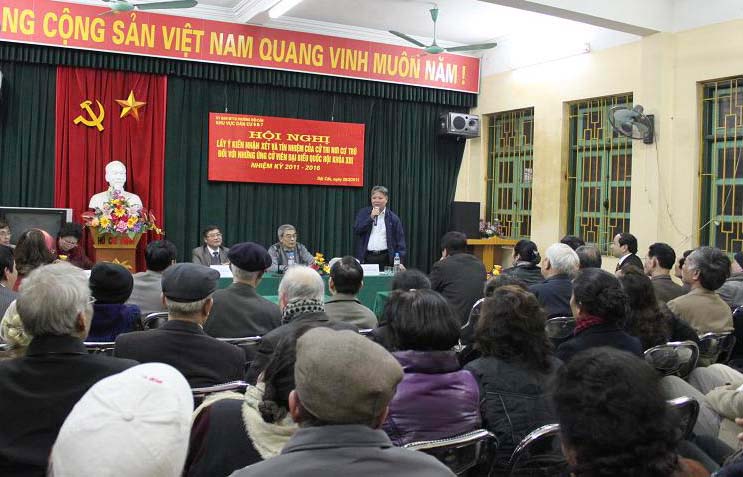 Bộ trưởng Tư pháp Hà Hùng Cường nhận được sự tín nhiệm tuyệt đối của cử tri nơi cư trú