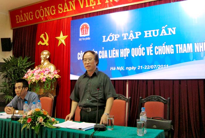 Công tác phòng chống tham nhũng đòi hỏi sự hợp tác mang tính toàn cầu