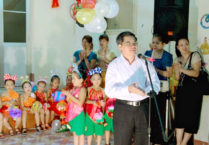 Bộ Tư pháp tổ chức đón Tết Trung thu cho các cháu
