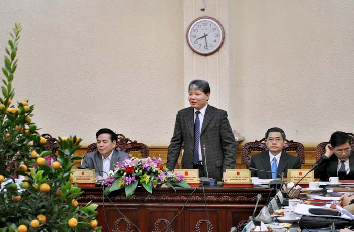 Công bố và trao Quyết định bổ nhiệm lãnh đạo cấp Vụ