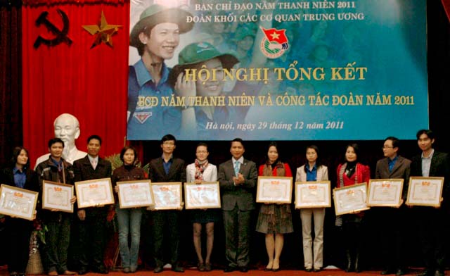 Hội nghị tổng kết công tác Đoàn và phong trào thanh niên khối các cơ quan Trung ương năm 2011