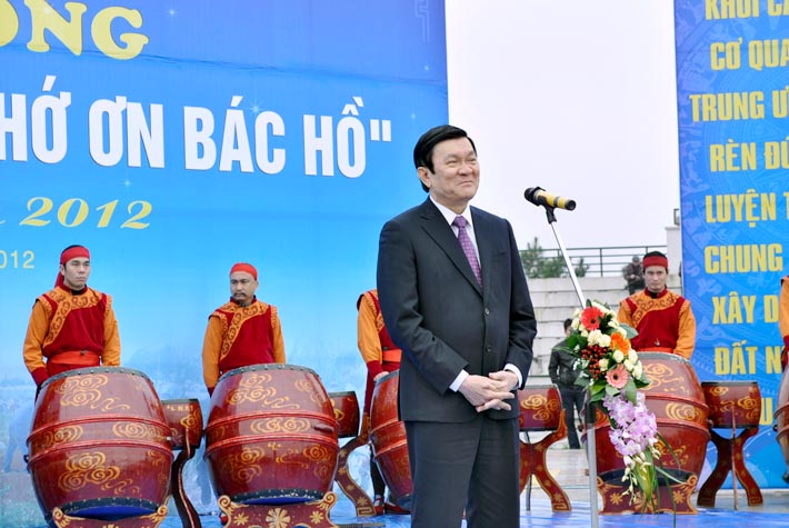 Đoàn Thanh niên Bộ Tư pháp tham gia Lễ phát động Tết trồng cây "Đời đời nhớ ơn Bác Hồ"