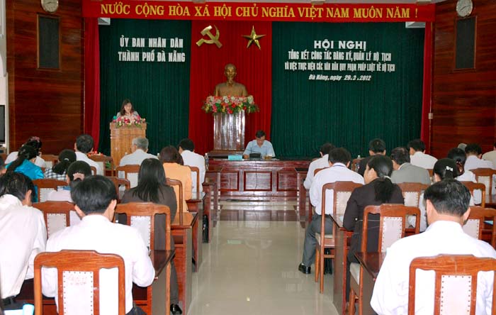 Thành phố Đà Nẵng tổng kết công tác đăng ký, quản lý hộ tịch và thực hiện các văn bản QPPL về hộ tịch