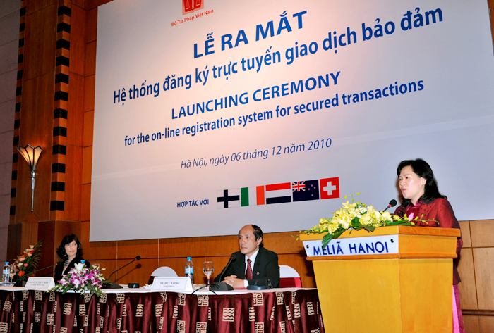 Chính thức vận hành hệ thống đăng ký trực tuyến về giao dịch bảo đảm - sáng kiến cải cách thủ tục hành chính đem lại nhiều lợi ích, giúp giảm thiểu chi phí tuân thủ lên đến 70%