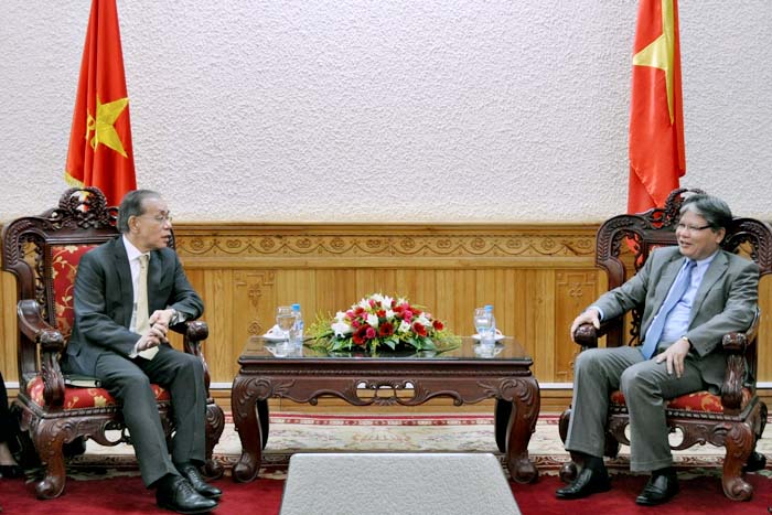 Bộ trưởng Hà Hùng Cường tiếp Đại sứ Nhật Bản và Đoàn chuyên gia Nhật Bản: Mở rộng hợp tác hơn nữa trong lĩnh vực pháp luật, hoàn thiện thể chế
