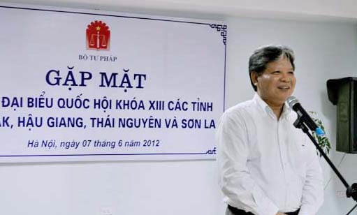 Bộ Tư pháp: Gặp mặt thân mật các Đại biểu Quốc hội tỉnh Đăk Lăk, Hậu Giang, Thái Nguyên, Sơn La