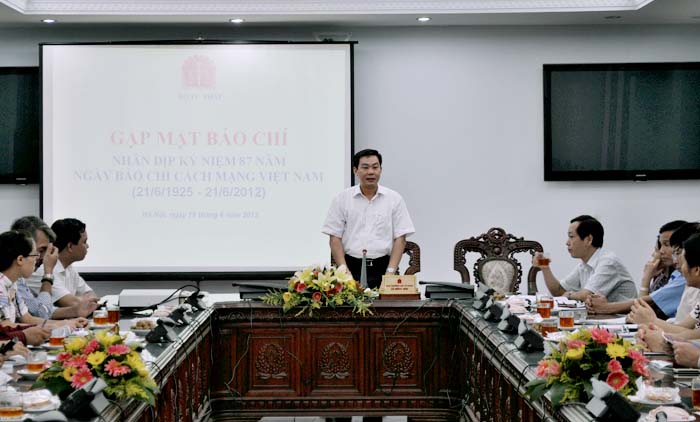 Bộ Tư pháp gặp mặt thân mật các cơ quan thông tấn, báo chí