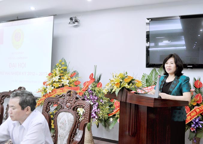 Đại hội Hội Cựu chiến binh Bộ Tư pháp lần thứ hai nhiệm kỳ 2012 – 2017