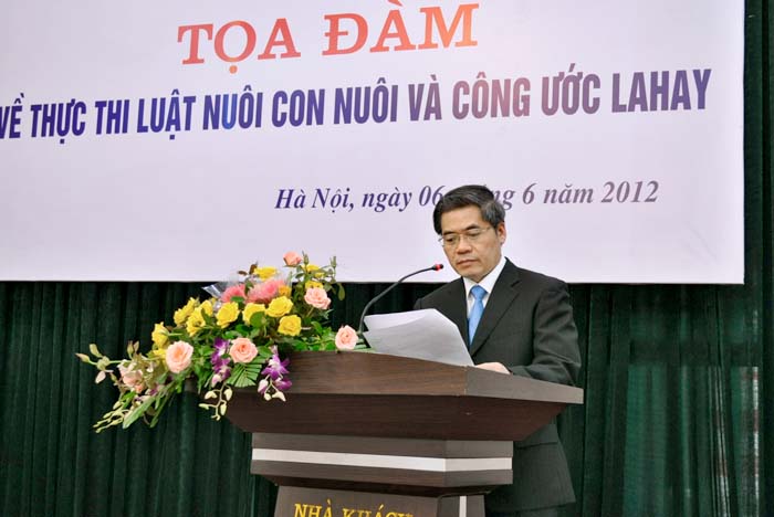 Tọa đàm về thực thi Luật Nuôi con nuôi và Công ước Lahay