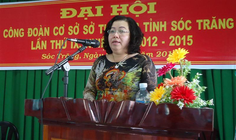 Đại hội Công đoàn cơ sở - Sở Tư pháp Sóc Trăng nhiệm kỳ IX (2012-2015)
