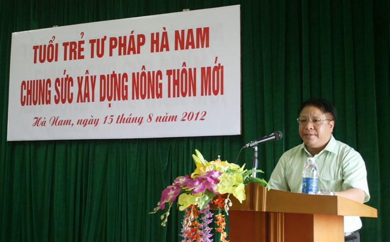 Tuổi trẻ tư pháp Hà Nam chung sức xây dựng nông thôn mới