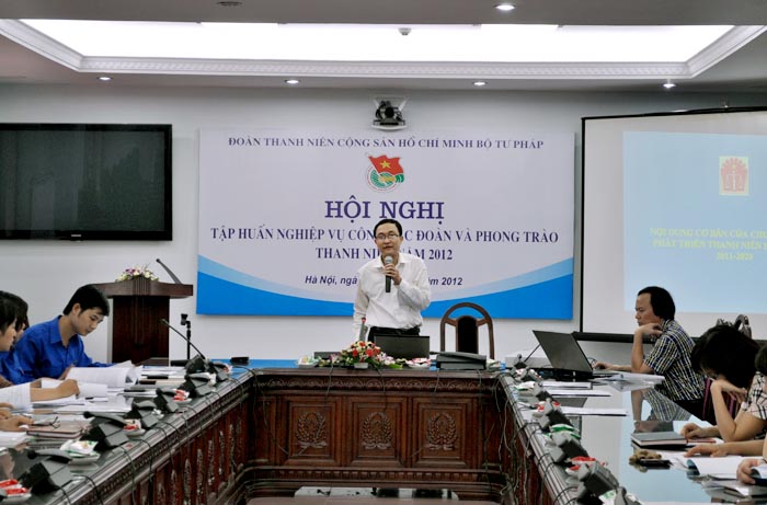 Hội nghị tập huấn nghiệp vụ công tác Đoàn năm 2012