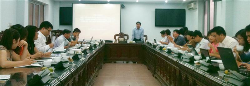 Hội thảo “Một số giải pháp nâng cao hiệu quả hoạt động nghiên cứu khoa học pháp lý cho cán bộ trẻ”