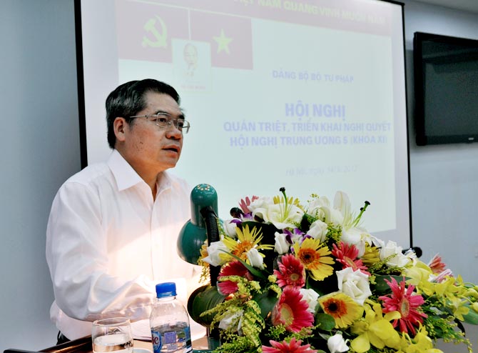 Hội nghị quán triệt, triển khai Nghị quyết Hội nghị Trung ương 5 khóa XI